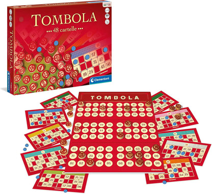 Clementoni Giochi da tavolo Tombola Classica Gioco di Società (16557)