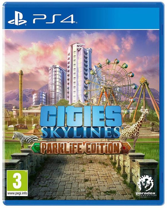 CITIES SKYLINES PARKLIFE EDITION PS4 ITALIANO GIOCO PLAY STATION 4 MULTILINGUA