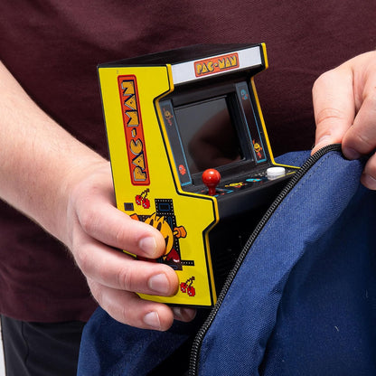 Basic Fun! Mini Cabinato Arcade Pac-Man Gioco Retro Portatile Schermo A Colori