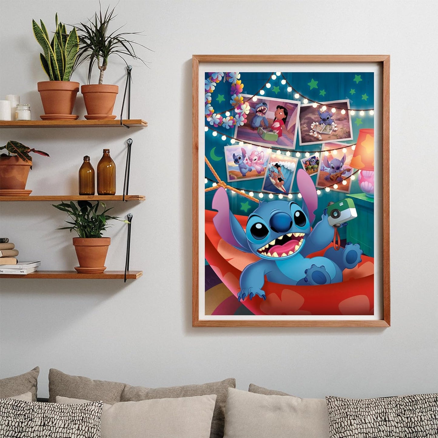Clementoni Puzzle Disney Stitch 1000 Pz - Puzzle + Poster Incluso