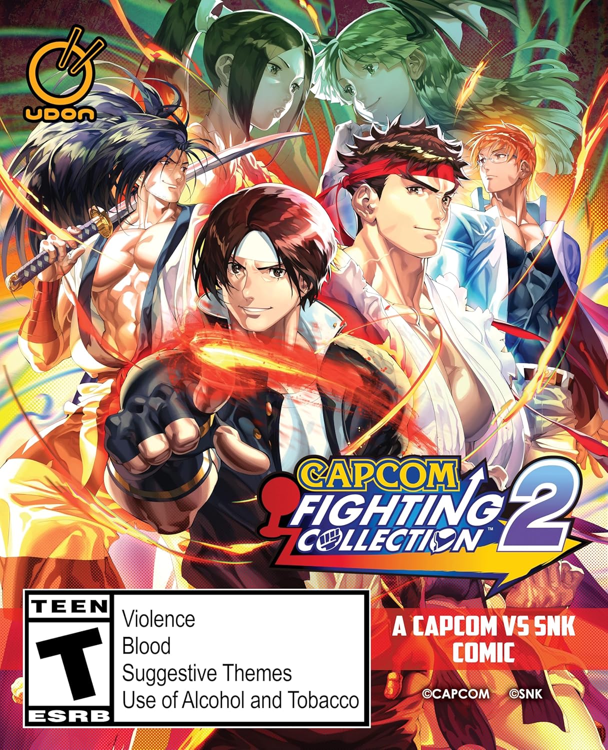Capcom Fighting Collection 2 Nintendo Switch Gioco Nuovo Import Multilingua