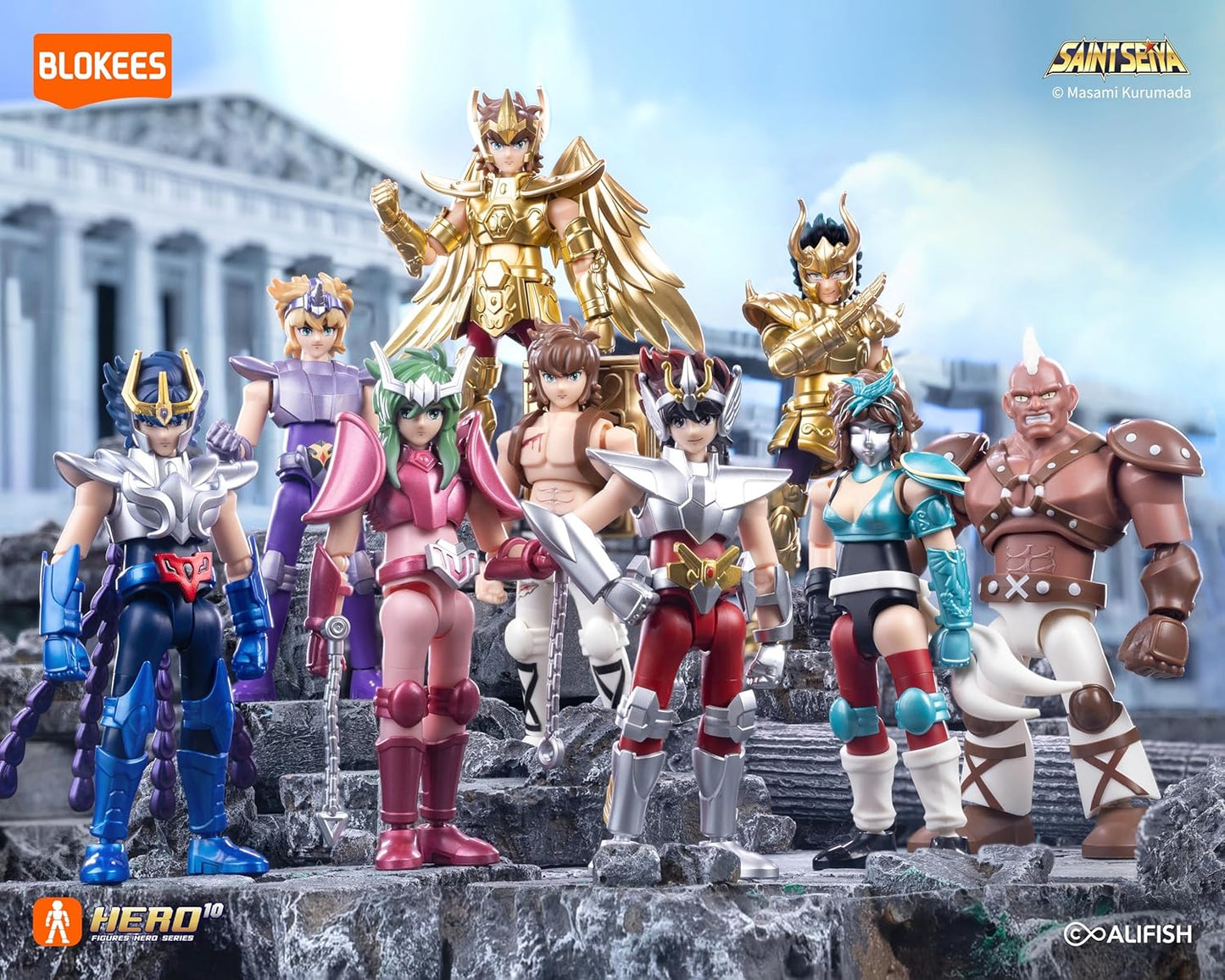 Blokees Saint Seiya: Galaxy Version 01 L'eredità del Sagittario Act Figure 75001