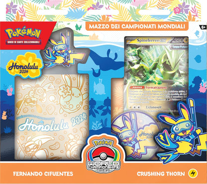 Pokémon GCC Mazzo Campionati Mondiali Honolulu 2024 Deck Crushing Thorn
