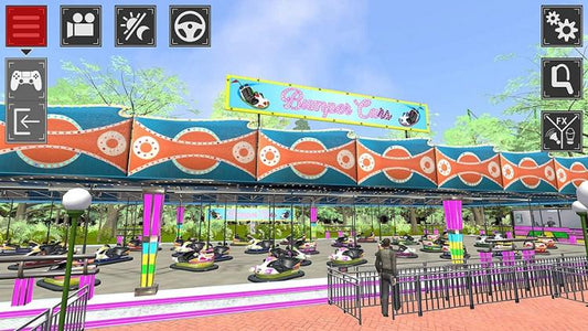 Theme Park Simulator Ps4 Videogioco Simulatore Parco Giochi Playstation 4 Nuovo