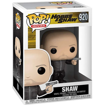 Funko Pop ! Movies Fast & Furious Hobbs & Shaw - Shaw (920) Vinyl Action Figure