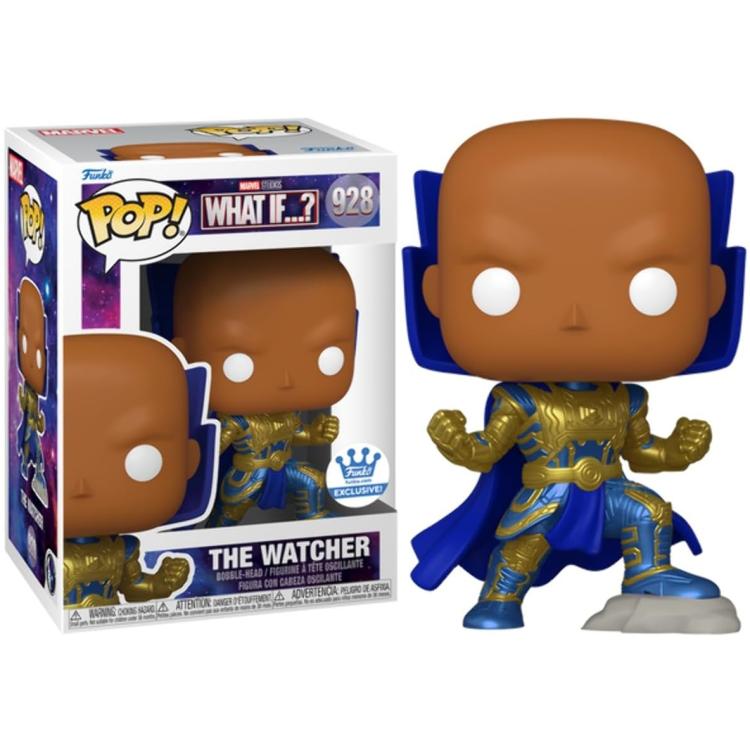 Funko Pop ! Marvel  What If...? - (928) The Watcher Exclusive Vinyl Figure 9Cm