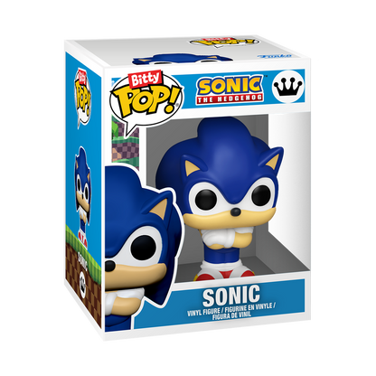 Funko Bitty Pop! Sonic the Hedgehog: Sonic w/Speed Star 4cm Nuovo