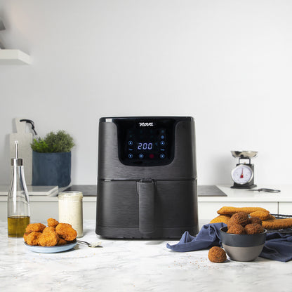 Princess Friggitrice Ad Aria Aerofryer Xxl 5.2Lt Nova Digitale 1700W Nero