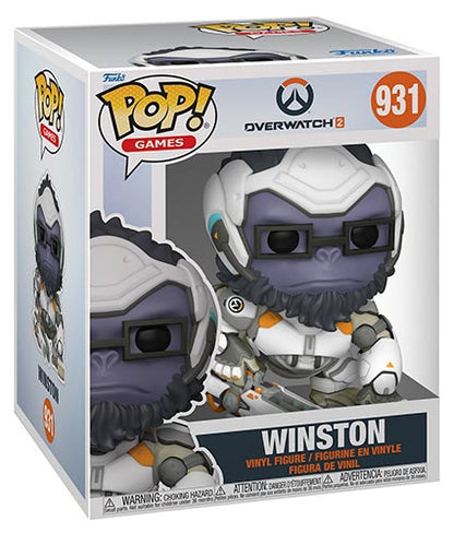 Funko Pop ! Games - Overwatch 2 - (931) Winston - Vinyl Figure Videogioco 9Cm