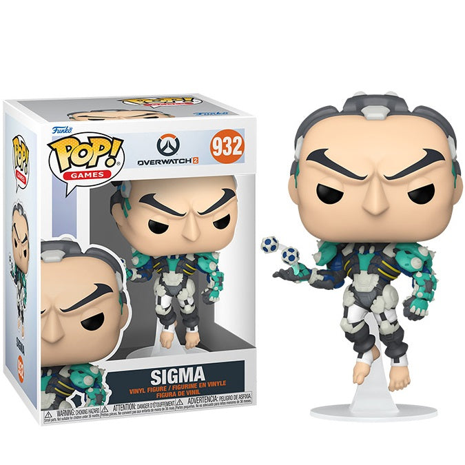 Funko Pop ! Games - Overwatch 2 - (932) Sigma - Vinyl Figure Videogioco 9Cm