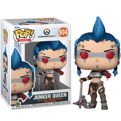 Funko Pop ! Games - Overwatch 2 - (934) Junker Queen Vinyl Figure Videogioco 9Cm