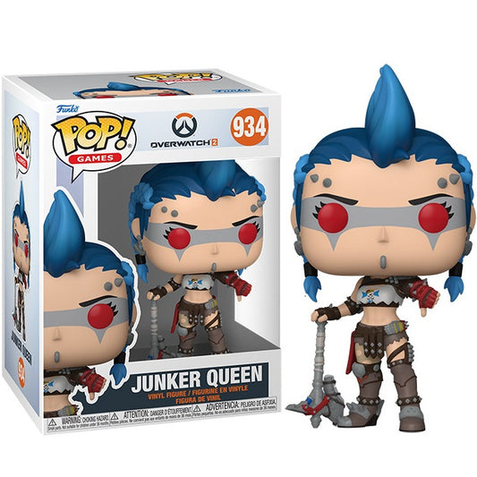 Funko Pop ! Games - Overwatch 2 - (934) Junker Queen Vinyl Figure Videogioco 9Cm