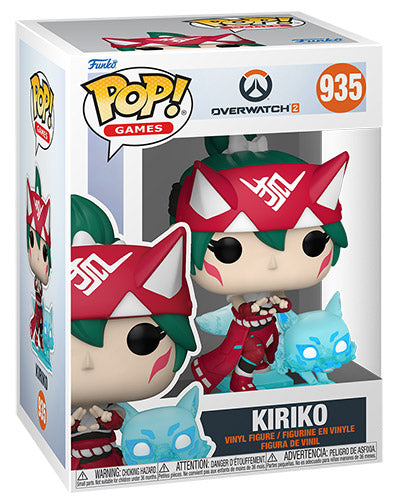 Funko Pop ! Games - Overwatch 2 - (935) Kiriko Vinyl Figure Videogioco 9Cm