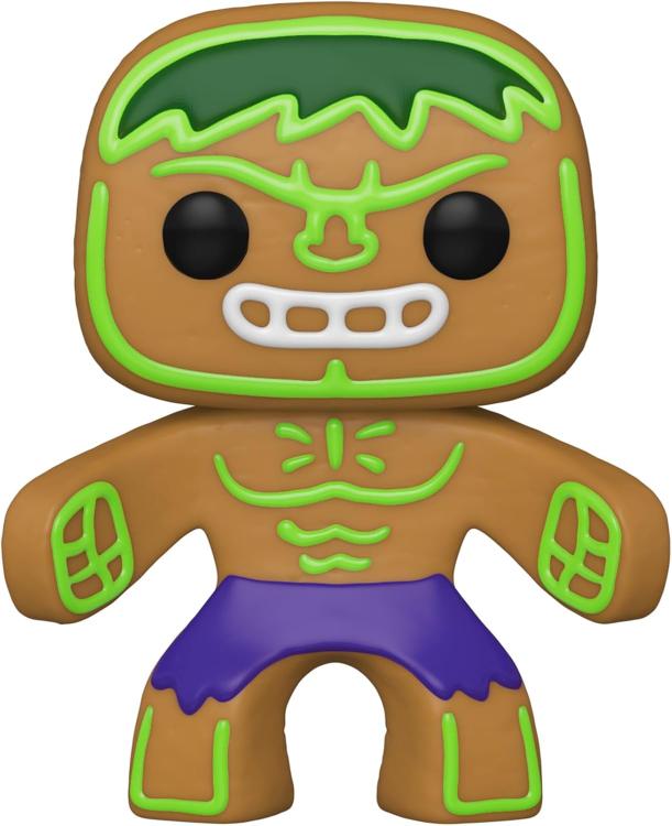 Funko Pop ! Marvel Holiday (935) Gingerbread Hulk  Vinyl Figure 9Cm