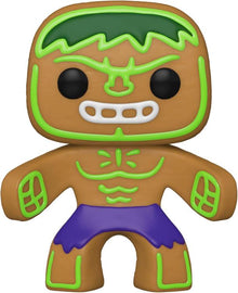 Funko Pop ! Marvel Holiday (935) Gingerbread Hulk  Vinyl Figure 9Cm