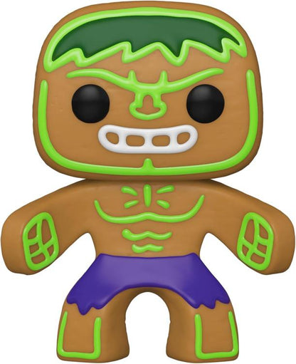 Funko Pop ! Marvel Holiday (935) Gingerbread Hulk  Vinyl Figure 9Cm