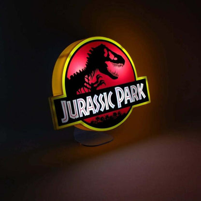 Paladone Lampada Da Tavolo/Parete Logo Light Jurassic Park World Batteria Usb