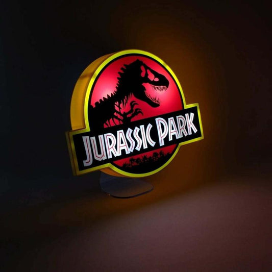 Paladone Lampada Da Tavolo/Parete Logo Light Jurassic Park World Batteria Usb