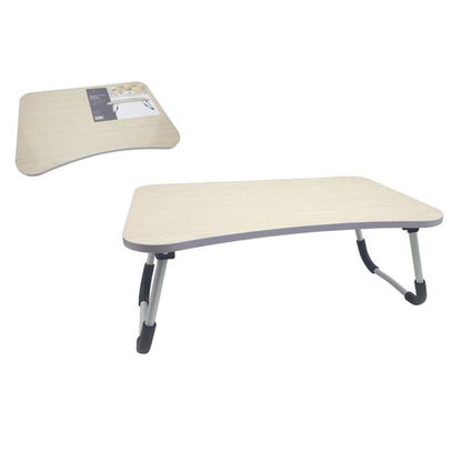 Tavolino Da Letto Pieghevole Richiudibile Legno Vassoio X Colazione Pc Notebook
