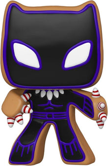 Funko Pop ! Marvel Holiday - (937) Gingerbread Black Panther Figure 9Cm
