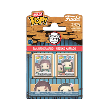 Funko Bitty Pop! Demon Slayer (2 pack) Tanjiro Kamado & Nezuko Kamado - Mini Vinyl Figure 2cm (Copia)
