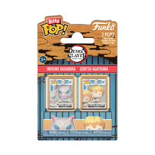 Funko Bitty Pop! Demon Slayer (2 pack) Inosuke Hashibira & Zenitsu Agatsuma - Mini Vinyl Figure 2cm