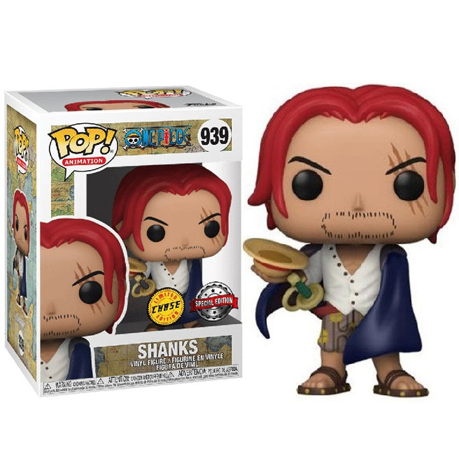 Funko Pop ! Animation One Piece - (939) Shanks Chase Special Edition Figure 9Cm