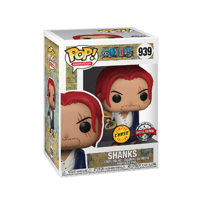 Funko Pop ! Animation One Piece - (939) Shanks Chase Special Edition Figure 9Cm