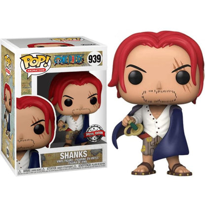 Funko Pop ! Animation One Piece - (939) Shanks Special Edition Vinyl Figure 9Cm