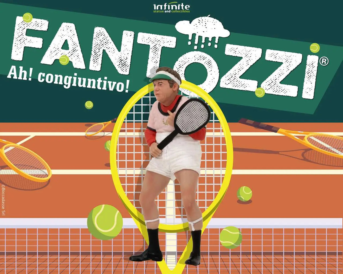 Infinite - Fantozzi: Ah! Congiuntivo! Pvc Mini Figure Figura 10Cm Statuetta 1:18 - Ragionier Ugo Fantozzi