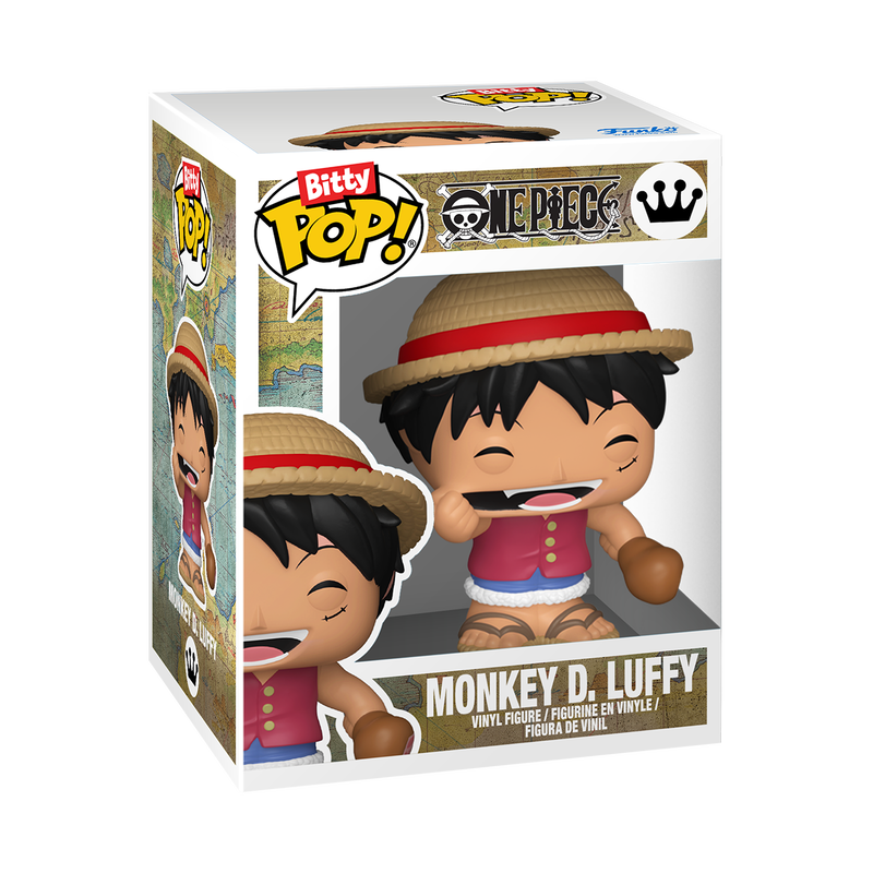 Funko Bitty Pop! One Piece: Monkey D. Luffy & Nami (2 Pack) - Vinyl Figure 2,3cm