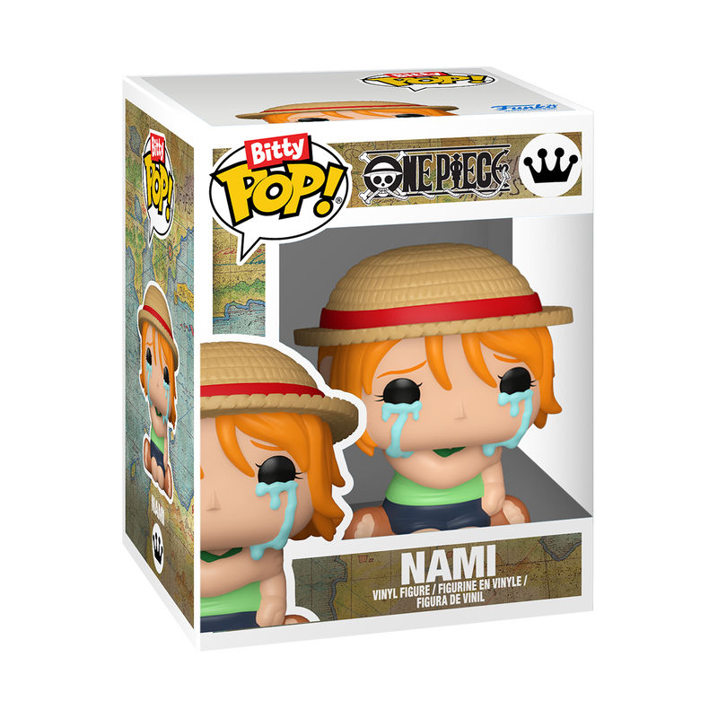 Funko Bitty Pop! One Piece: Monkey D. Luffy & Nami (2 Pack) - Vinyl Figure 2,3cm