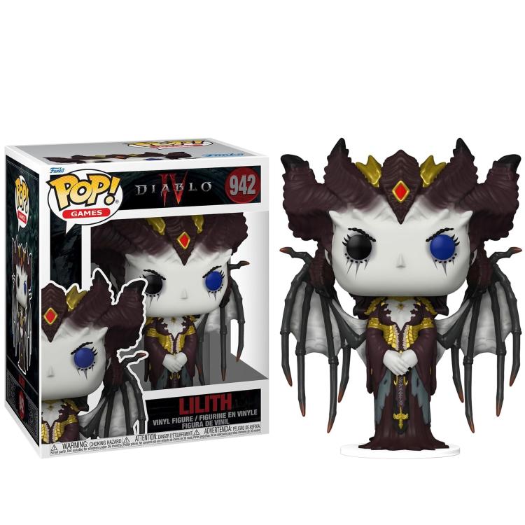 Funko Pop ! Games Diablo Iv - (942) Lilith Vinyl Figure 9Cm Statuetta Nuova