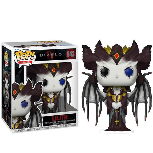 Funko Pop ! Games Diablo Iv - (942) Lilith Vinyl Figure 9Cm Statuetta Nuova