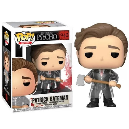 Funko Pop ! Horror American Psycho - (942) Patrick Bateman Figure Vinyl 9Cm