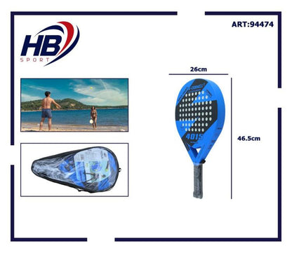 Racchetta Padel V-Dong Custom Europe Super Power 4015 White Foam Blu