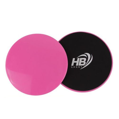 Dischi Di Scorrimento Pilates Fitness Yoga Slider Disco Scorrevole Pavimento Pnk
