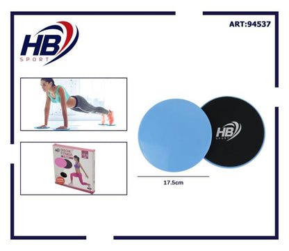 Dischi Di Scorrimento Pilates Fitness Yoga Slider Disco Scorrevole Pavimento Azz