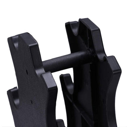 Supporto Porta Manubri Espositore Per Pesi A Tre Ripiani A Albero Portatile Rack
