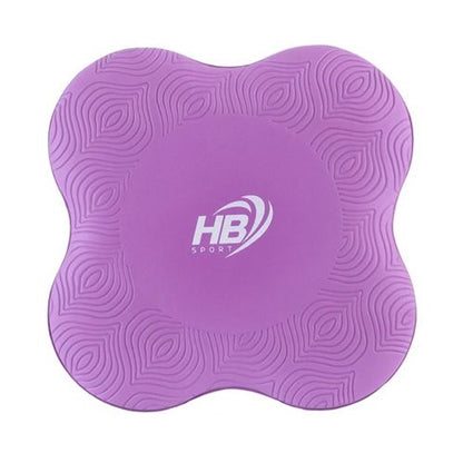 CUSCINETTO SOSTEGNO PER YOGA CUSCINO GINOCCHIO MANI POLSI FITNESS PILATES VIOLA