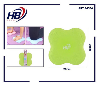 CUSCINETTO SOSTEGNO PER YOGA CUSCINO GINOCCHIO MANI POLSI FITNESS PILATES VERDE