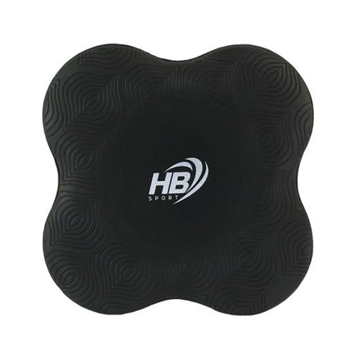 CUSCINETTO SOSTEGNO PER YOGA CUSCINO GINOCCHIO MANI POLSI FITNESS PILATES NERO