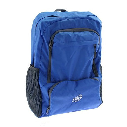 Zaino Multitasche Uomo Donna Borsa Grande Viaggi Sport Scuola Lavoro Pc | Blu