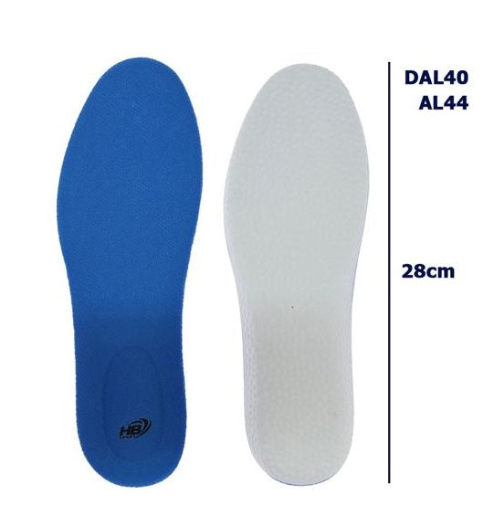 Hb Solette Plantare Uomo In Gomma Pu Ammortizzante Memory Lavoro Sportive Comode