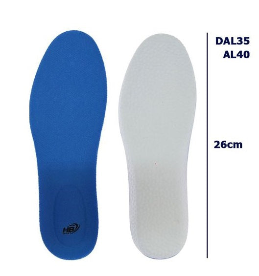 Hb Solette Plantare Donna Gomma Pu Ammortizzante Memory Lavoro Sportive Comode