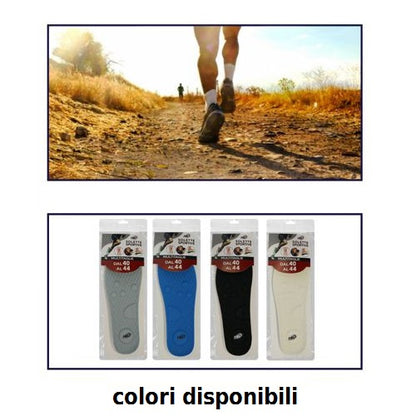 Hb Solette Plantare Donna Gomma Pu Memory Ammortizzante Lavoro Sportive Comode