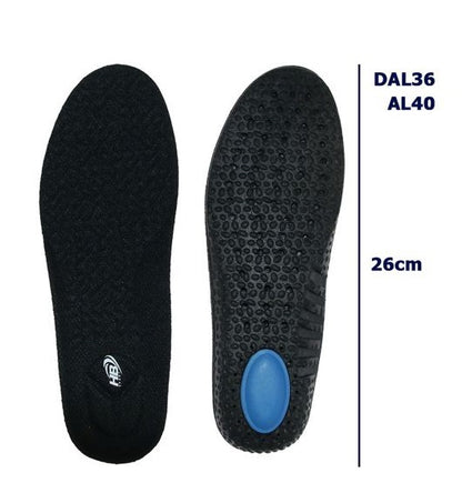 Hb Solette Plantare Donna Gomma Memory Pu Ammortizzante Lavoro Sportive Comode