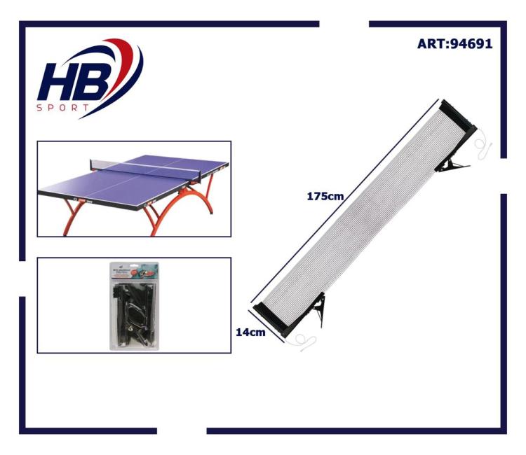 Rete Ping Pong Universale Da Tavolo Con Pinze Regolabile Portatile Tennistavolo