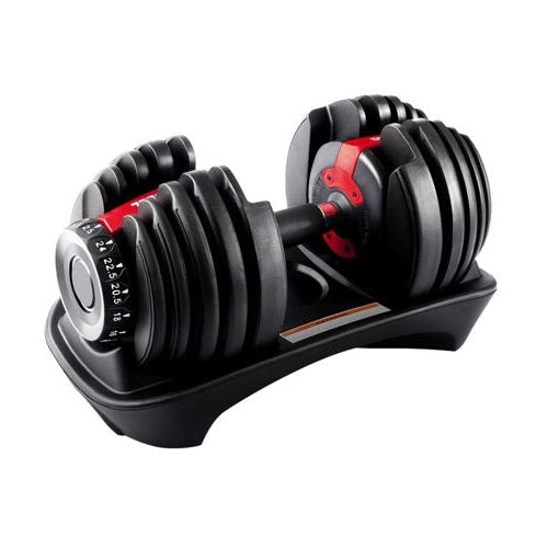 Set Manubrio A Selettore Regolabile Pesi Dumbbells Fitness Peso Variabile 0-24Kg
