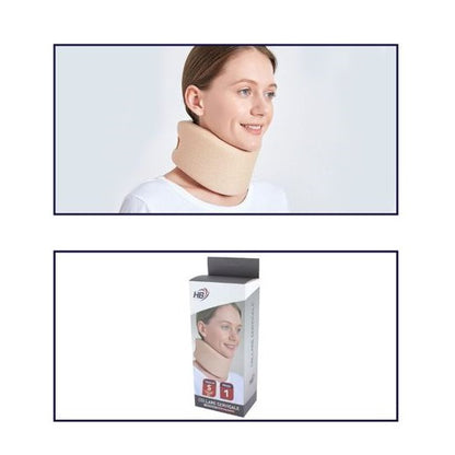 COLLARE CERVICALE MORBIDO SUPPORTO PER COLLO TUTORE ORTOPEDICO SEMI RIGIDO Tg. S